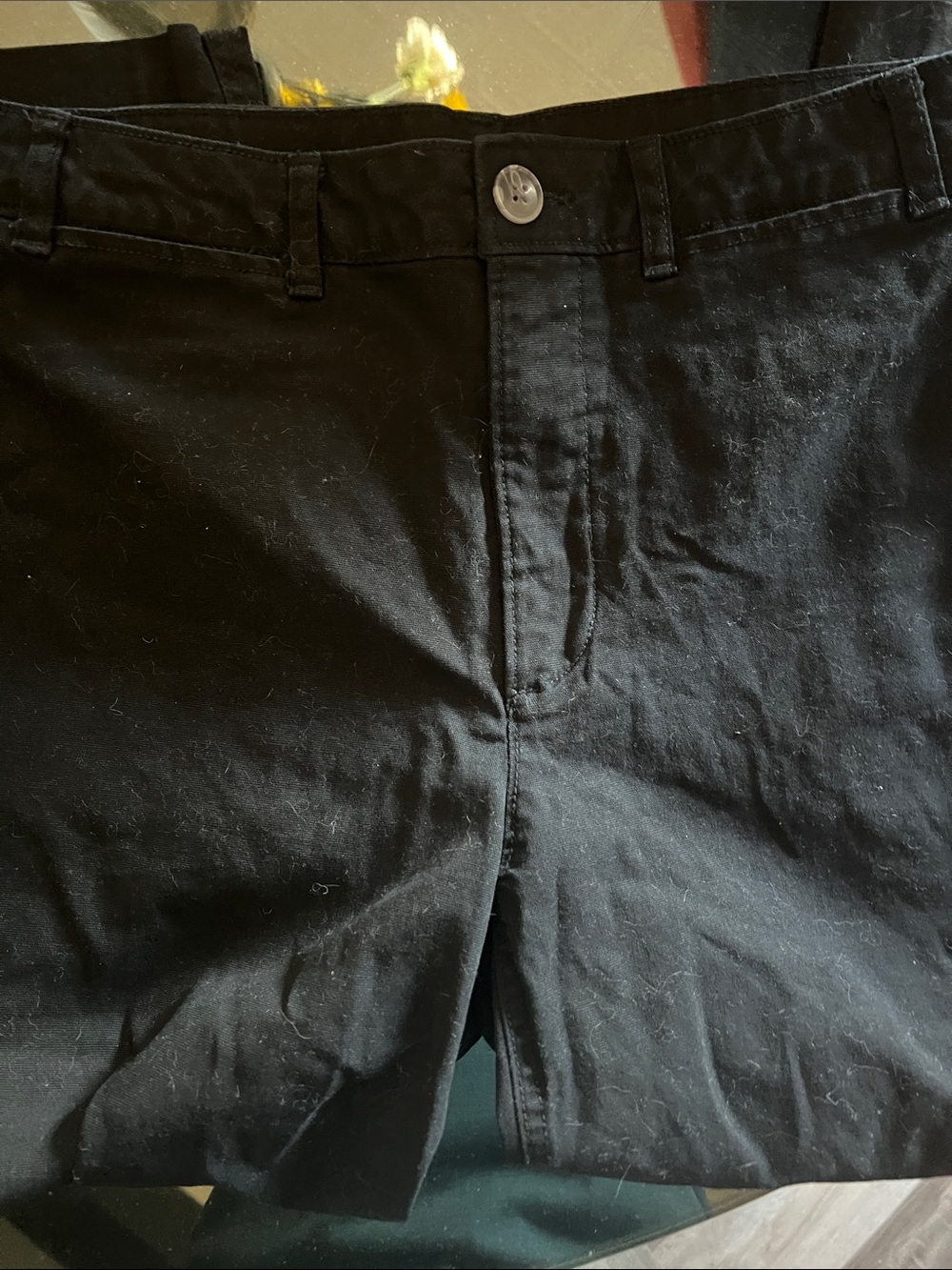 Old Navy Size 8 Women’s Black Capris with Classic Waistband